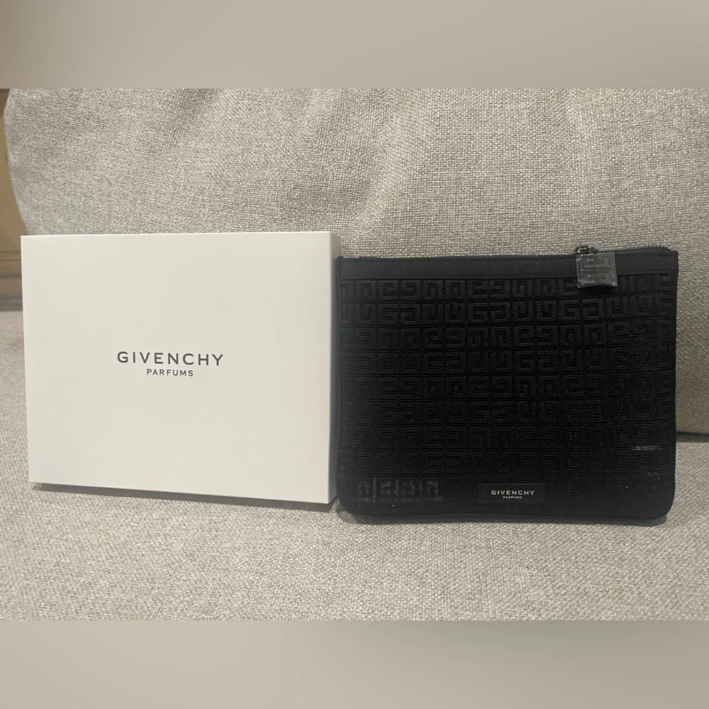 Givenchy beauty parfums mesh makeup Pouch black - Picture 4 of 7